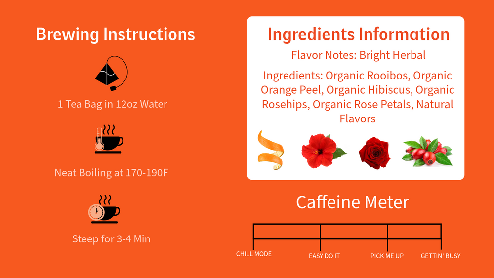 Orange Rooibos (sachets)